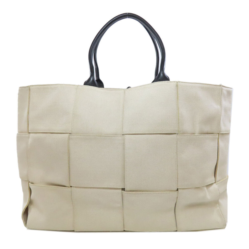 Bottega Veneta Canvas Tote Bag Arco